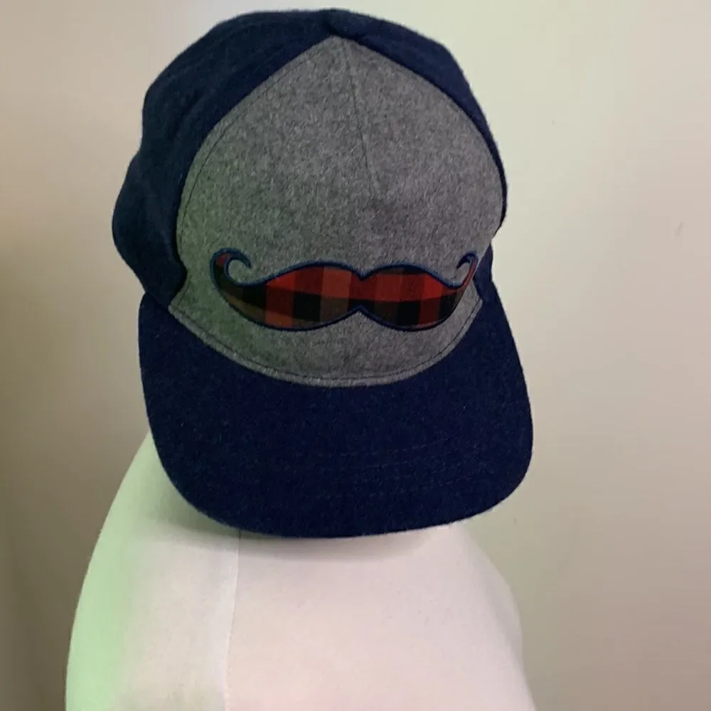 “On hold”. COPY - EUC Wool Blend Mustash Baseball Hat Cap